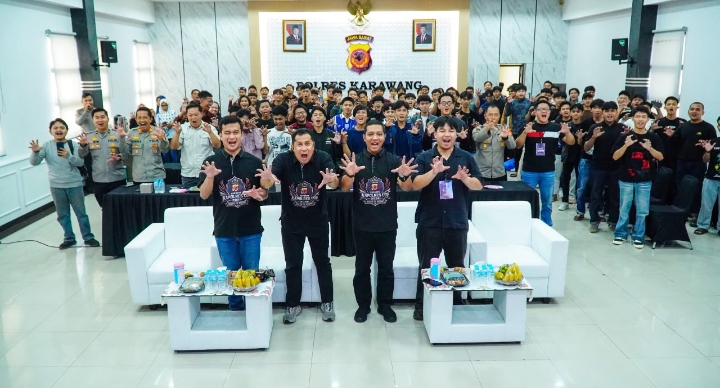 Polres Karawang Gelar Turnamen Esport “Kapolri Cup” dalam Rangka HUT Bhayangkara ke-80, Sebagai Tahap Kualifikasi Wilayah Menuju Polda Jawa Barat