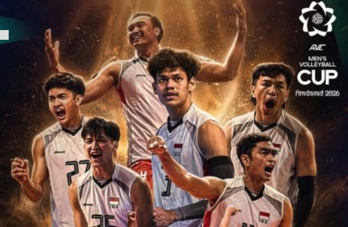 Mengukir Sejarah, Timnas Voli Putra Indonesia Raih Gelar Juara AVC Vollyball Cup 2026