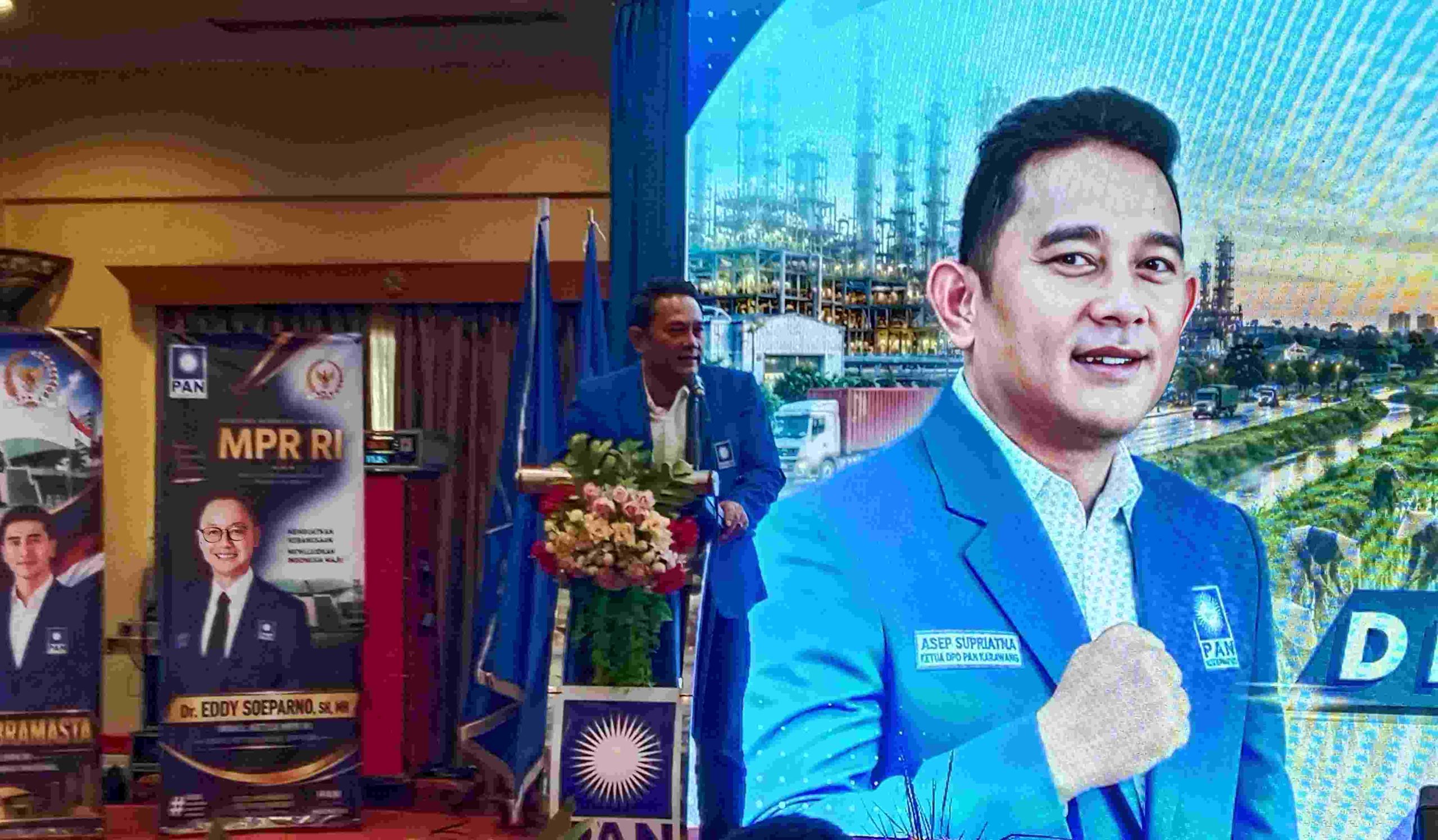 ​Hadiri Rakerda PAN Karawang, Eddy Soeparno dan Verrell Bramasta Dukung Penuh Strategi Pemenangan Asbah