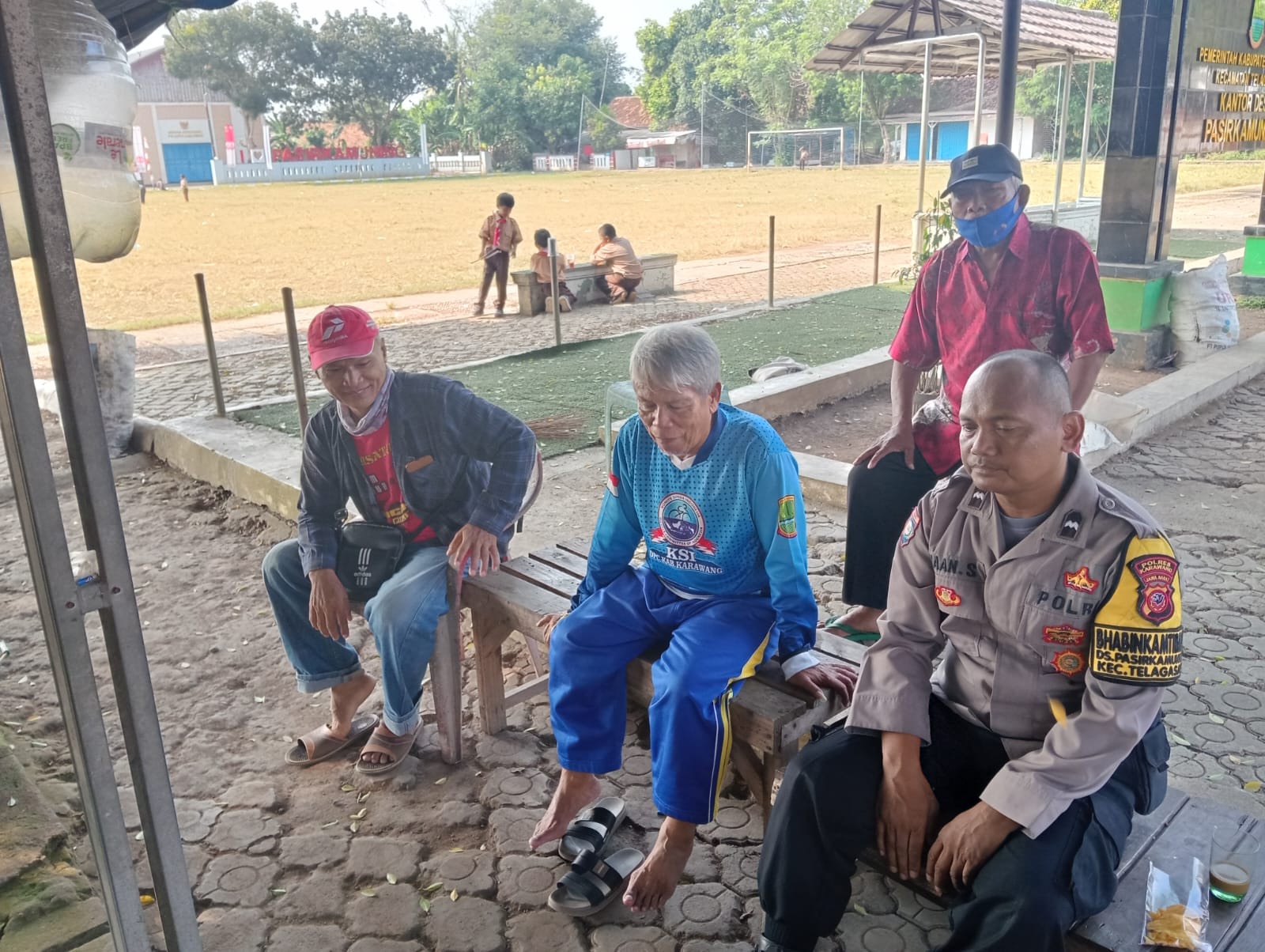 Bhabinkamtibmas Polsek Telagasari Laksanakan Penyuluhan Untuk Cegah Kenakalan Remaja