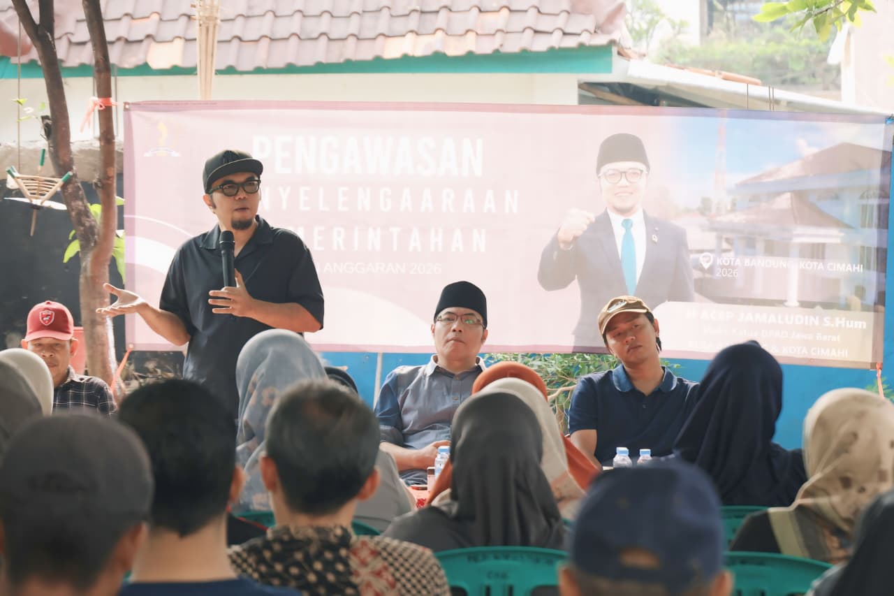 Acep Jamaludin Tinjau Pelaksanaan Program Pemerintah di Cimahi, Pastikan Aspirasi Warga Jadi Perhatian
