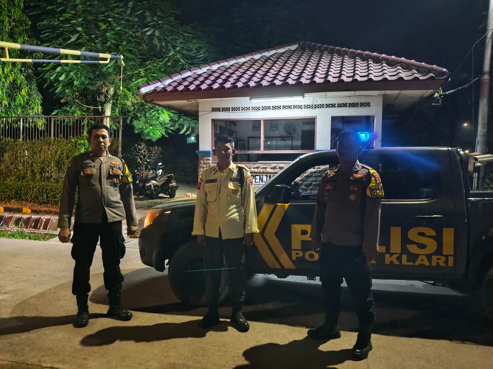 Antisipasi Gangguan Kamtibmas di Perusahaan, Polsek Klari Patroli Sambang PT. Mclas