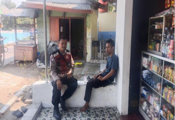 Prekat Polsek Banyusari Sosialisasikan Bahaya TPPO