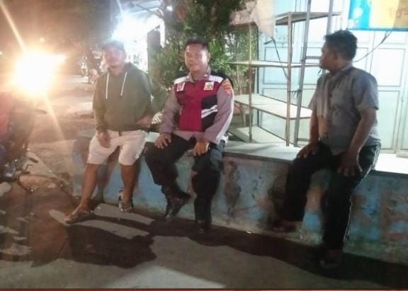 Bhabinkamtibmas Polsek Telagasari Gencar Laksanakan Siskamling Antisipasi Gukamtibmas