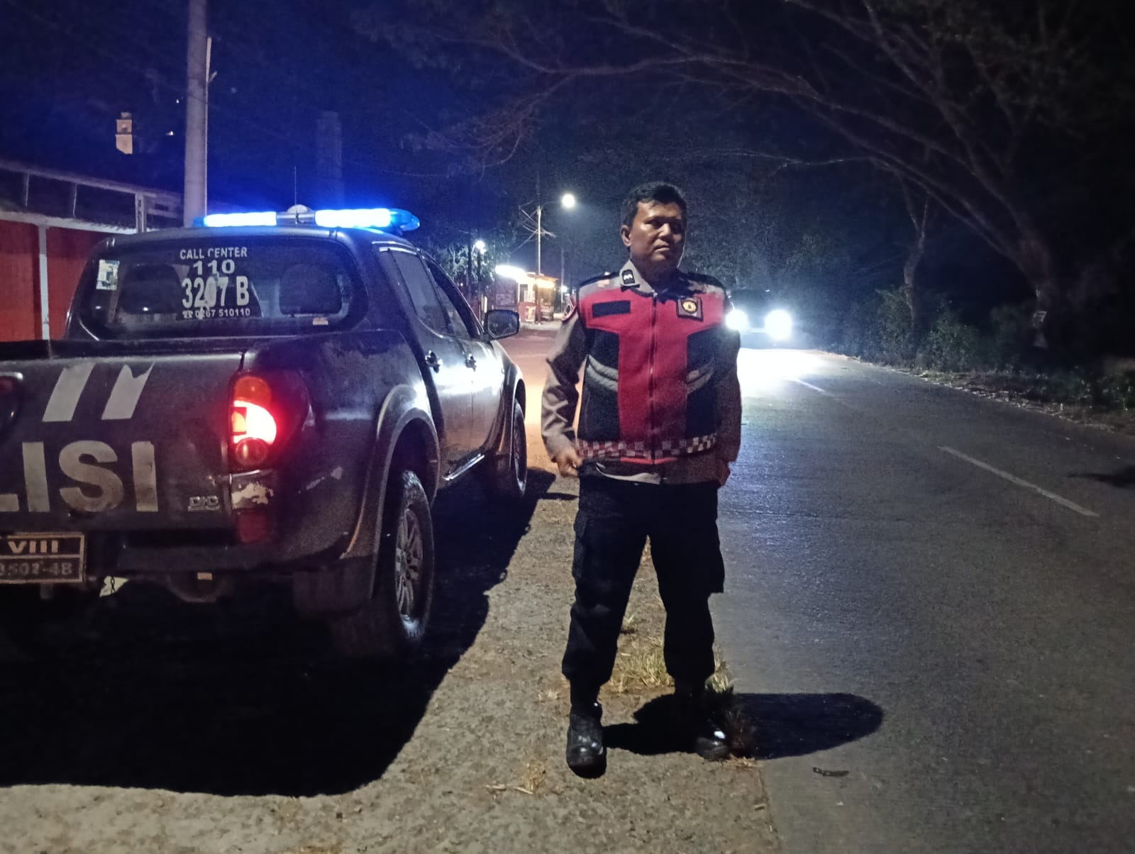 Polsek Telagasari Gencar Laksanakan Patroli Malam, Cegah Gukamtibmas di Wilayah Perbatasan