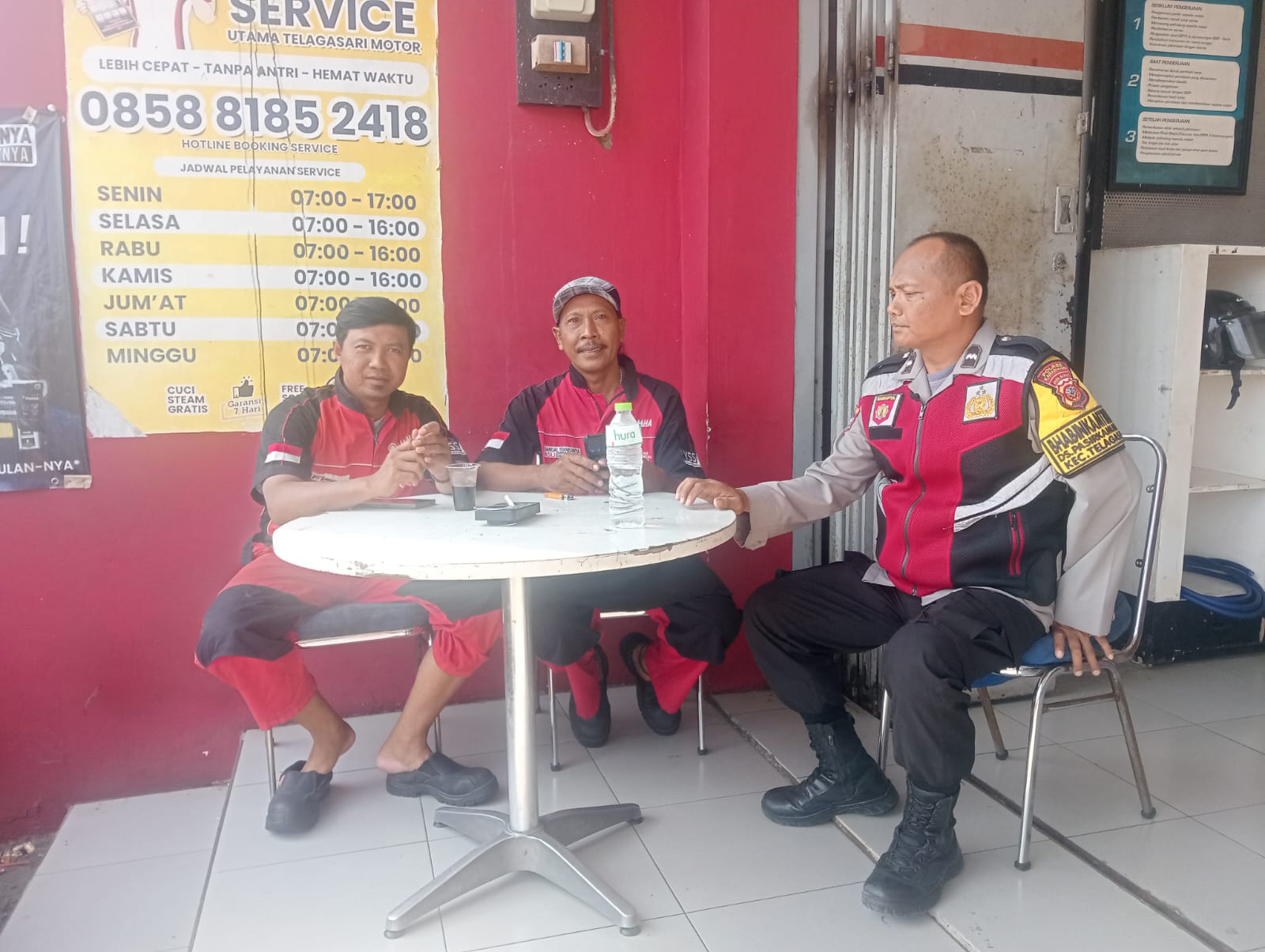 Bhabinkamtibmas Polsek Telagasari Serukan Himbauan Kamtibmas Kepada Masyarakat Binaan