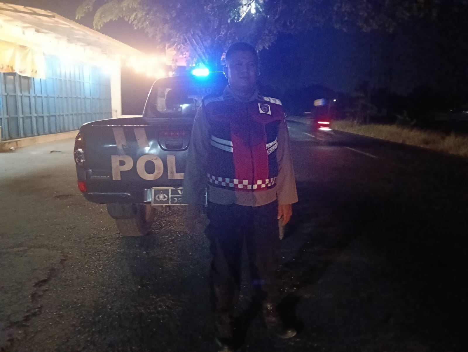 Polsek Telagasari Laksanakan Patroli Rutin di Wilayah Perbatasan