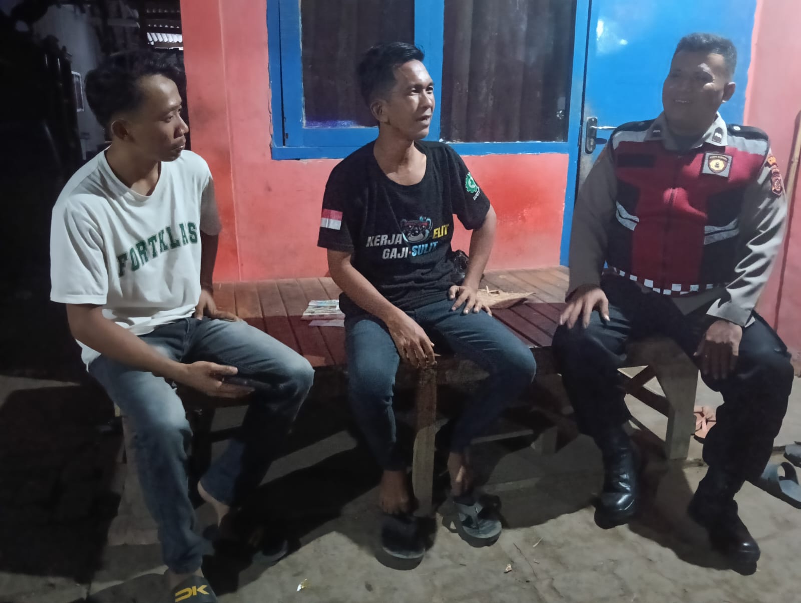 Bhabinkamtibmas Polsek Telagasari Sambangi Warga Binaan dan Sampaikan Himbauan Kamtibmas