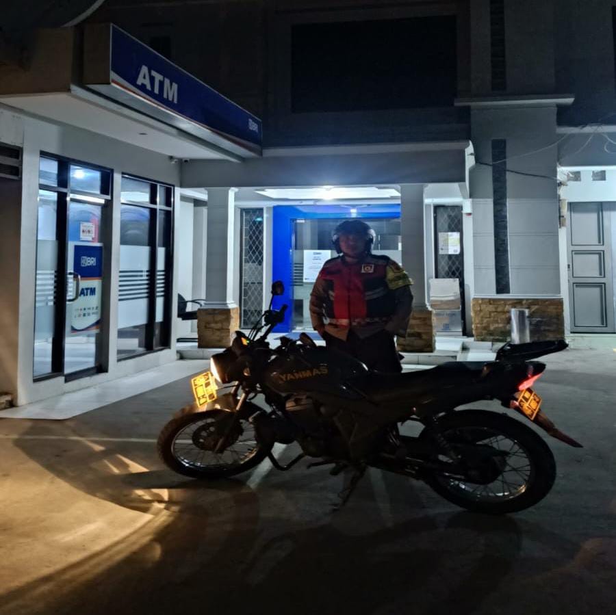 Prekat Polsek Banyusari Giat Patroli Jalan Raya Antisipasi Kejahatan