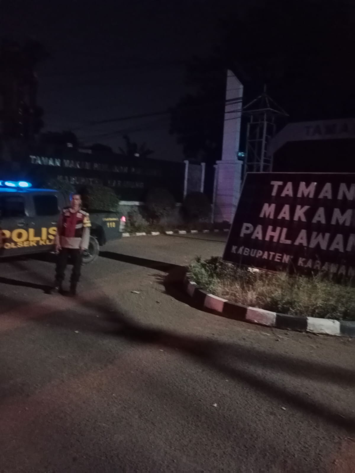 Antisipasi Tawuran di Wilayah Perbatasan Kecamatan Klari dan Purwasari, Polsek Klari Lakukan Patroli Dinihari
