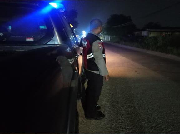 Patroli Polsek Telagasari Susuri Pastikan Lingkungan Kondusif dengan Galakan Patroli Malam