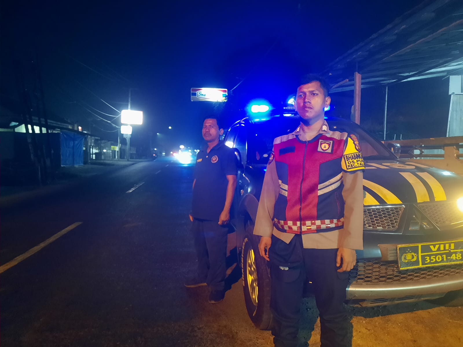 Polsek Telagasari Gencar Laksanakan Patroli Ke Wilayah Rawan Gukamtibmas Malam