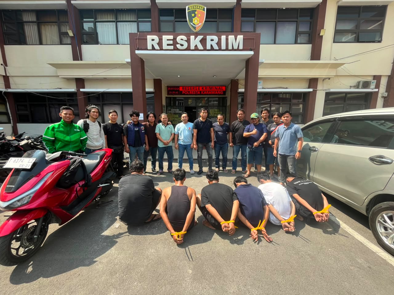 Resmob Polresta Karawang Bekuk Komplotan Begal Perampas Motor Buruh Harian, Pengembangan Terus Dilakukan