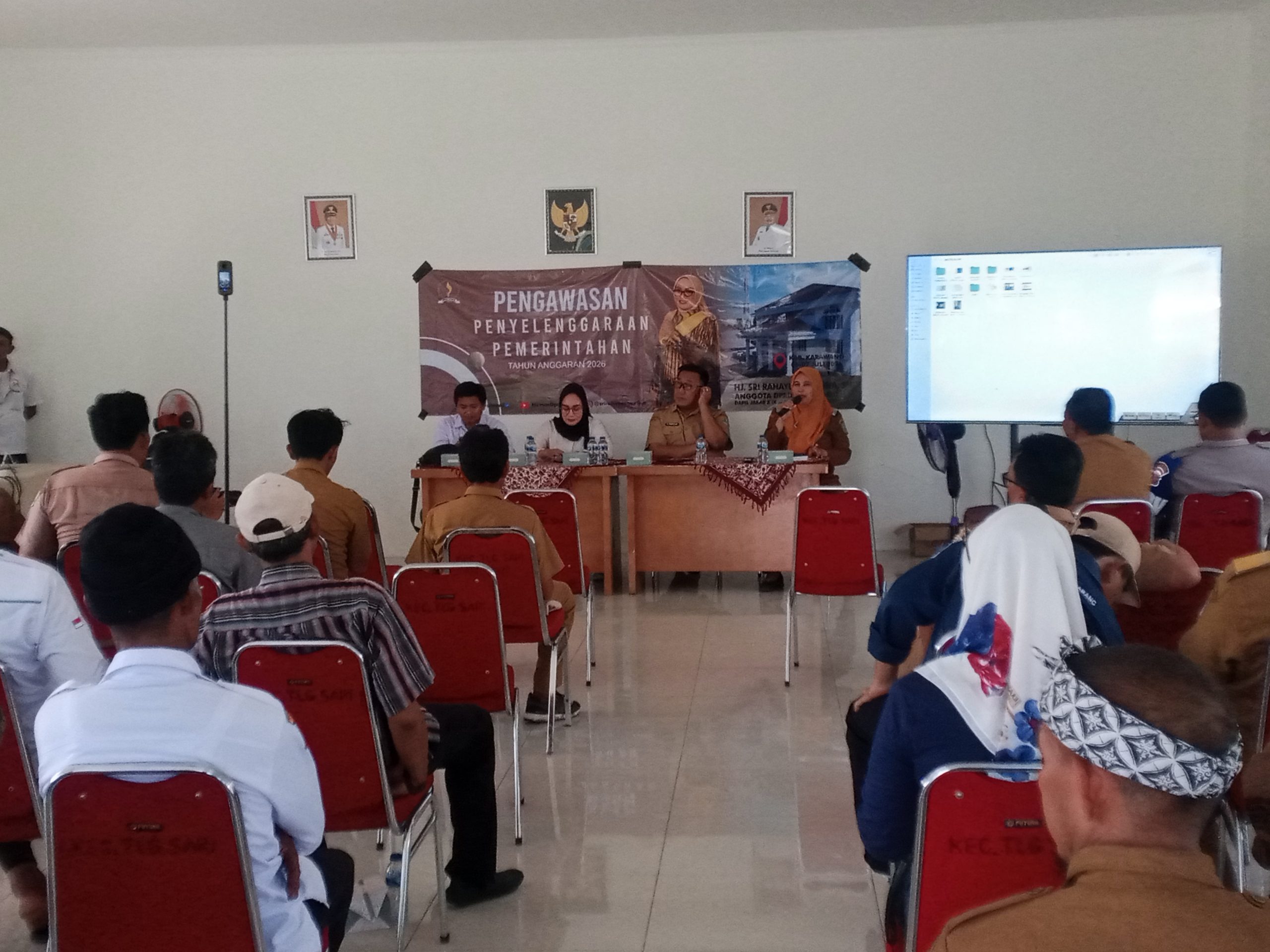 Persiapan Pilkades 2026, Sri Rahayu Kembali Kolaborasi Dengan DPMD Karawang Gelar Simulasi Pemungutan Suara Berbasis Digital