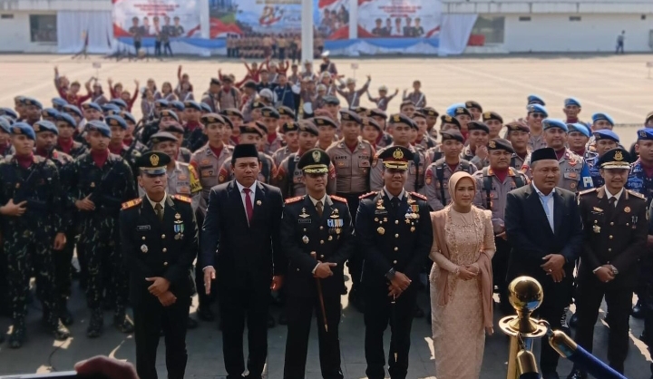 Dandim Karawang Tegaskan Soliditas TNI-Polri Jaga Stabilitas Daerah