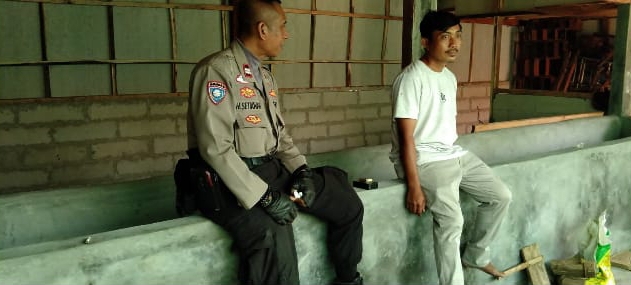 Polsek Jatisari Patroli Dialog Sampaikan Nomor Layanan Pengaduan “Lapor Pak Kapolres” Ke Warga Binaan