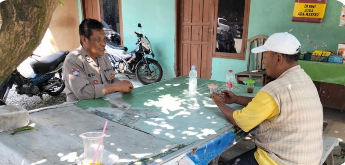 Personil Polsek Telukjambe Barat Sebar Himbauan Antisipasi C3