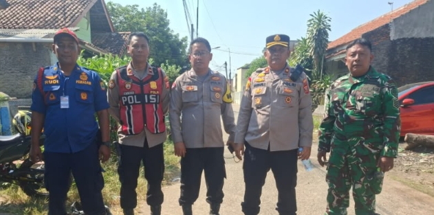 Kapolsek Klari Telah Pimpin Anggotanya Dalam Rangka Pengamanan Kunker Presiden RI “Prabowo Subianto”