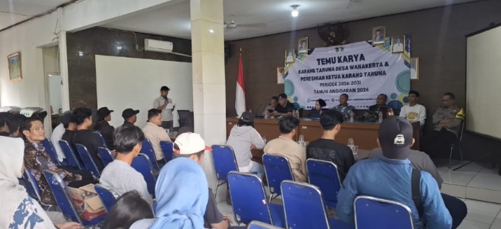 Personel Polsek Telukjambe Barat Hadiri Musyawarah Pemilihan Ketua Karang Taruna Desa Wanakerta