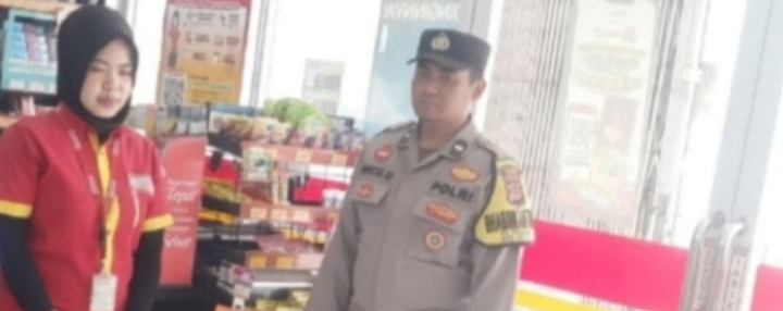 Patroli PREKAT Polsek Jatisari Sasaran Alfamart Cikalong