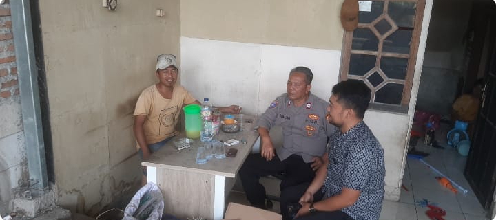 Polsek Telukjambe Barat Ingatkan Warga Wanasari Hindari Judi Online