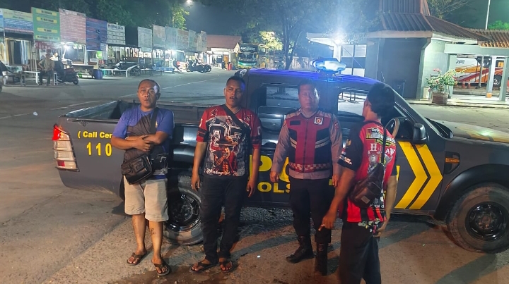 Personil Polsek Klari Lakukan Patroli KRYD Malam, Sasaran Wilayah Rawan Gangguan Kamtibmas