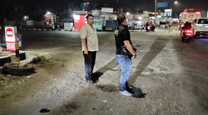 Antisipasi Tawuran dan C3, Unit Reskrim Polsek Klari Gelar Patroli Kring Serse di Bunderan Masari ‎