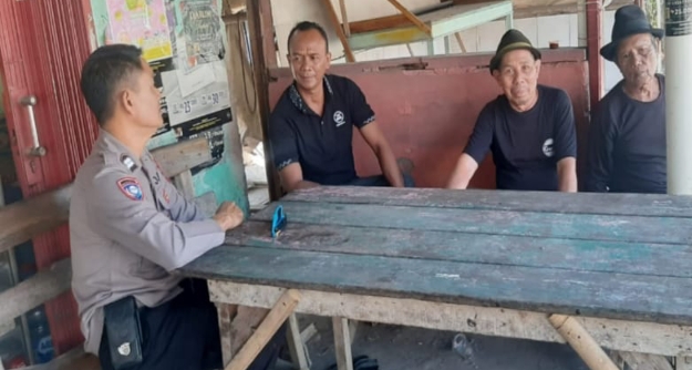 Bhabinkamtibmas Desa Klari Polsek Klari Sosialisasikan Pencegahan TPPO