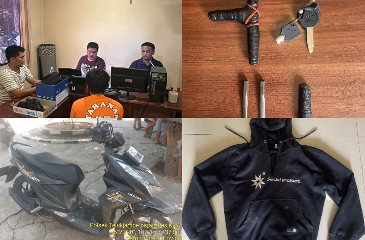 Aksi Cepat Korban dan Polisi Gagalkan Curanmor di Karawang, Satu Terduga Pelaku Diamankan