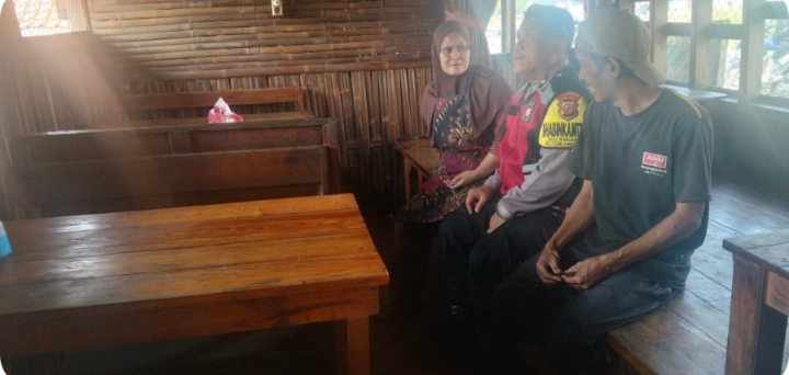 Polisi Telukjambe Barat Sampaikan Himbauan TPPO
