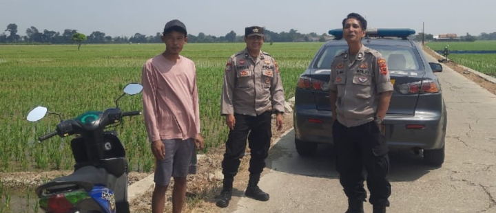 Personil Polsek Jatisari Patroli Dialogis Sambang Warga Dusun Kareo