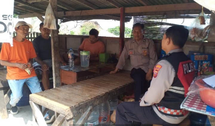 Himbauan Polsek Telukjambe Barat Kepada Warga, Jangan Tergiur Tawaran Gaji Besar, Waspada TPPO ‎