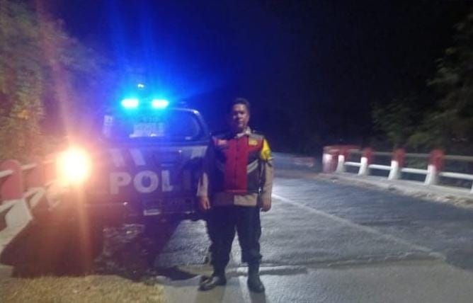 Patroli Polsek Telagasari Laksanakan KRYD, Patroli Sekitar Wilayah Rawan Gukamtibmas