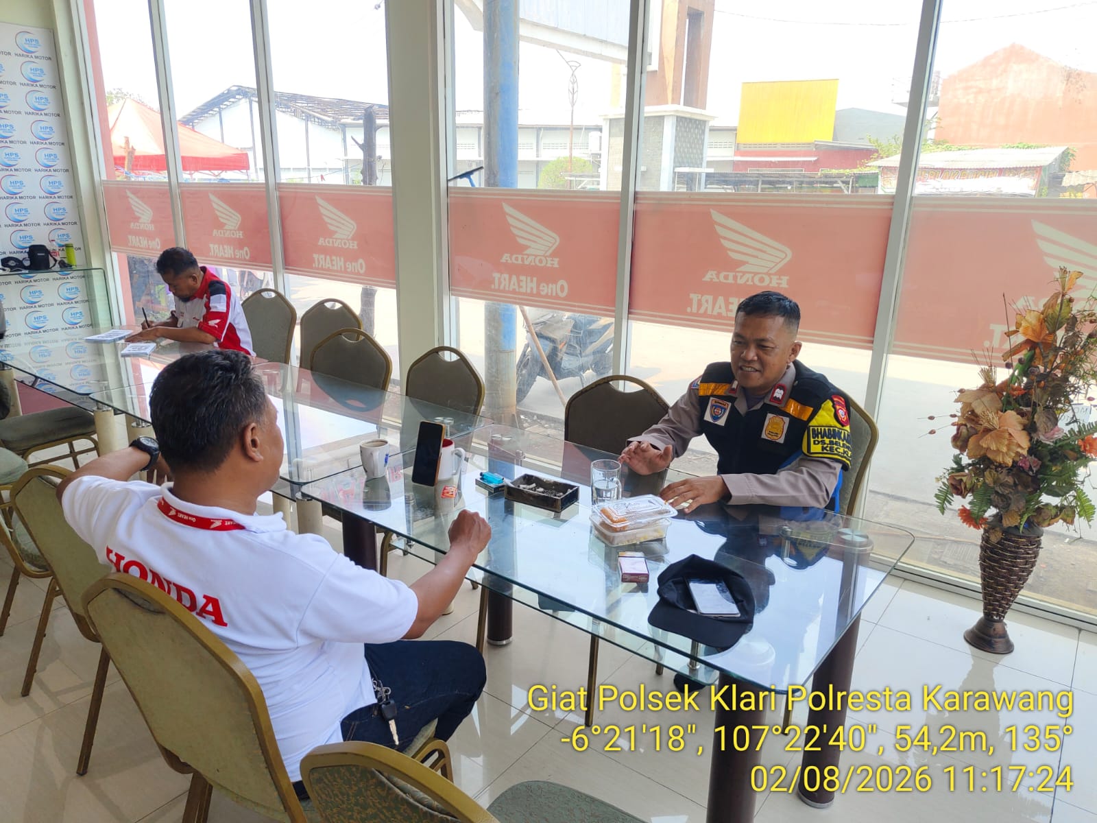 Bhabinkamtibmas Desa Belendung Berikan Penyuluhan Pencegahan TPPO