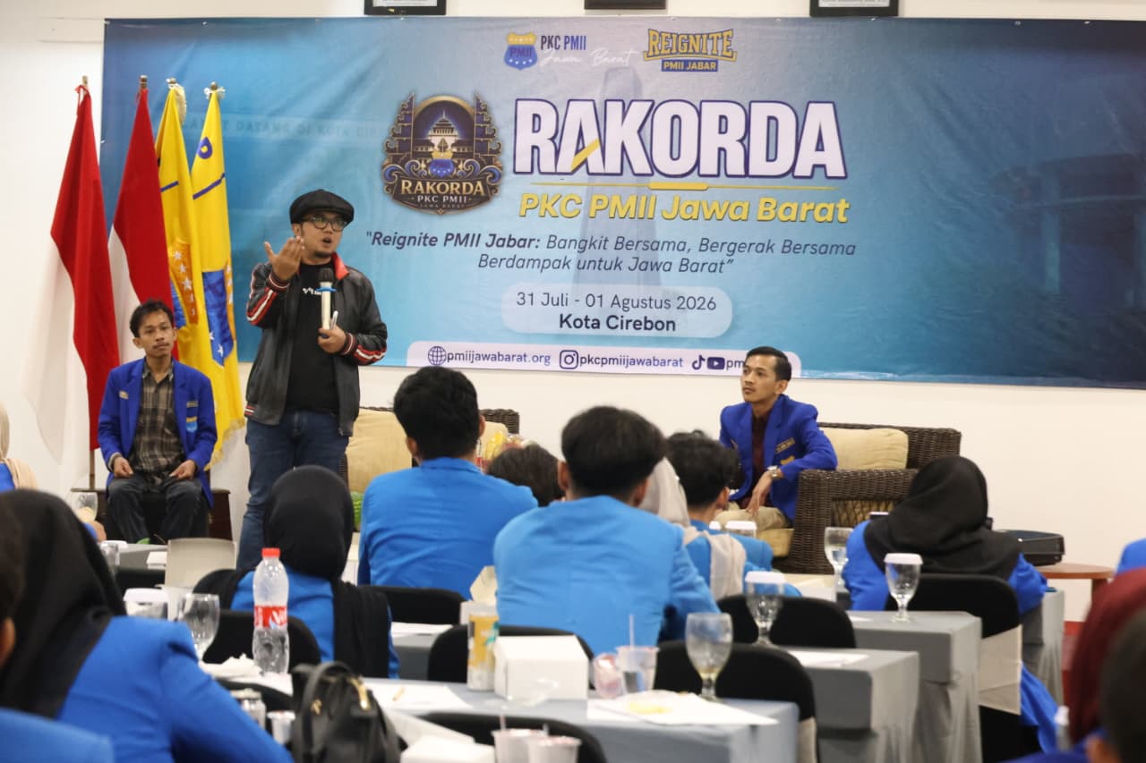 Acep Jamaludin Ajak Kader PMII Bersinergi Membangun Jawa Barat dalam Rakorda PKC PMII Jabar