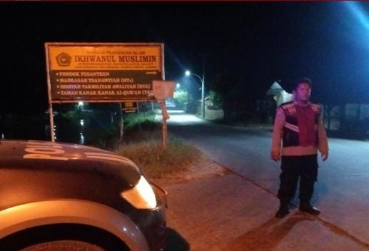 Patroli Polsek Telagasari Susuri Wilayah Rawan, Tekan Angka Gukamtibmas Malam