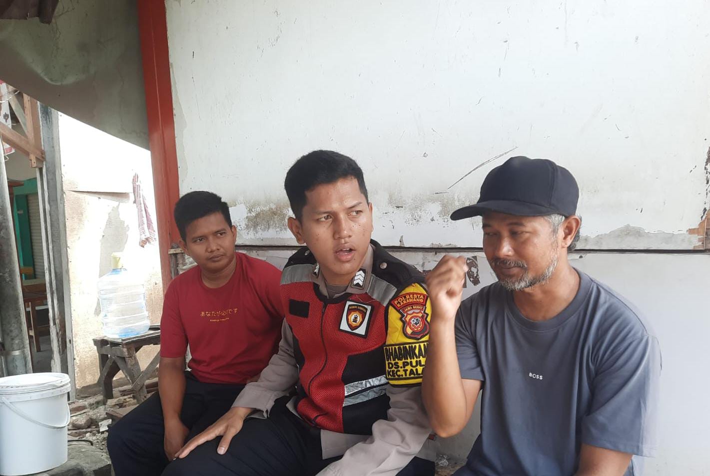 Bhabinkamtibmas Polsek Telagasari Sambangi Warga Binaan dan Sampaikan Himbauan Kamtibmas