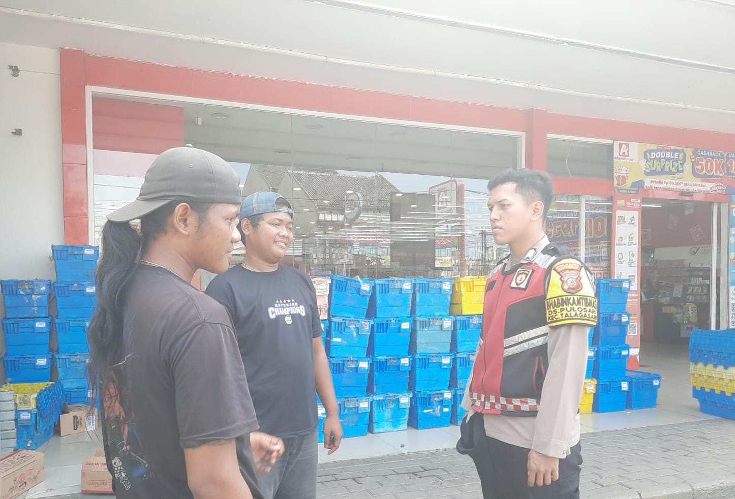Bhabinkamtibmas Polsek Telagasari Lakukan Penyuluhan Cegah Kenakalan Remaja