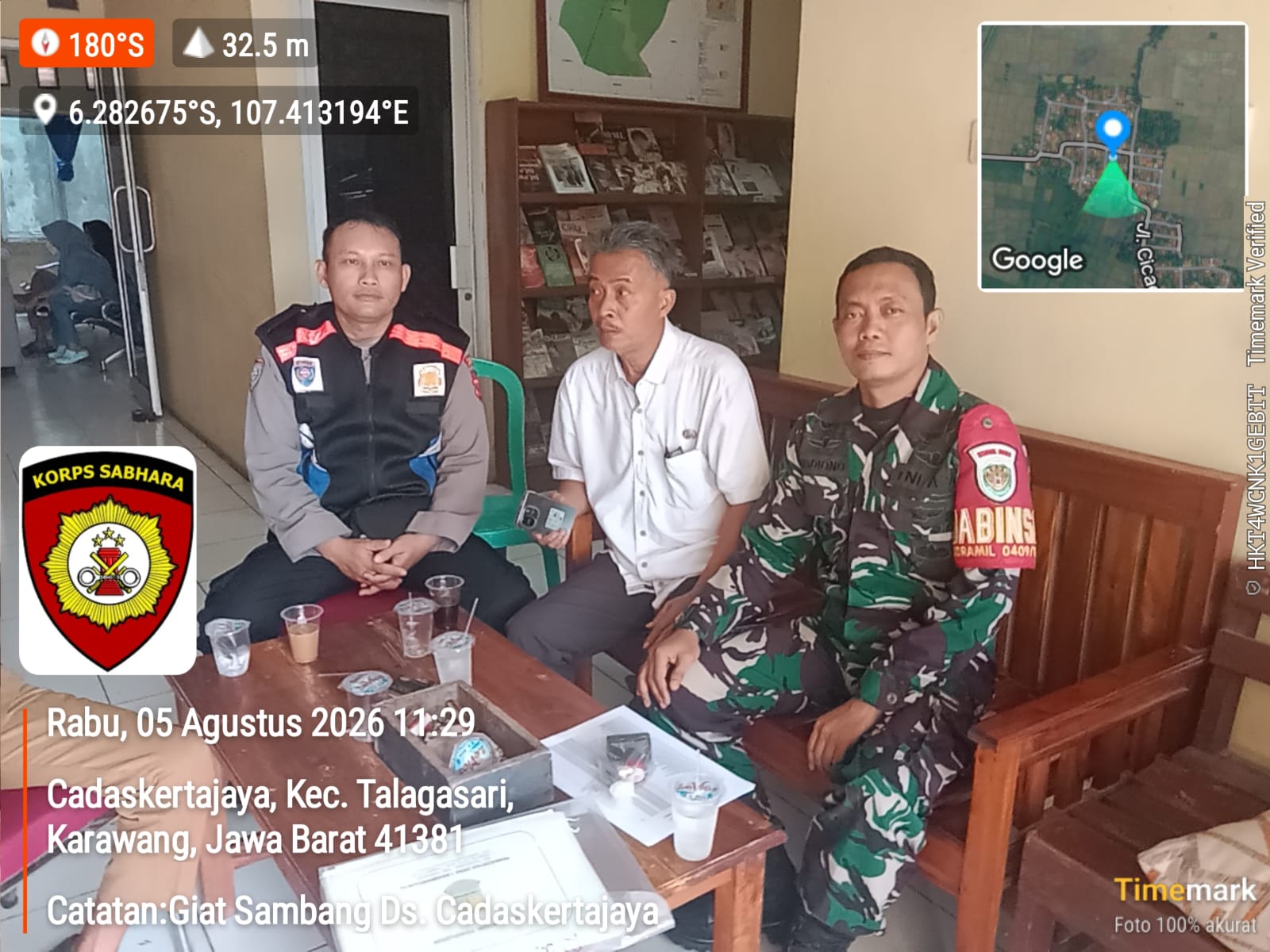Bhabinkamtibmas Polsek Telagasari Serukan Himbauan TPPO di Lingkungan Masyarakat