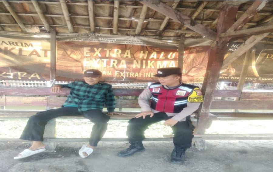 Prekat Polsek Banyusari Sosialisasikan Bahaya TPPO