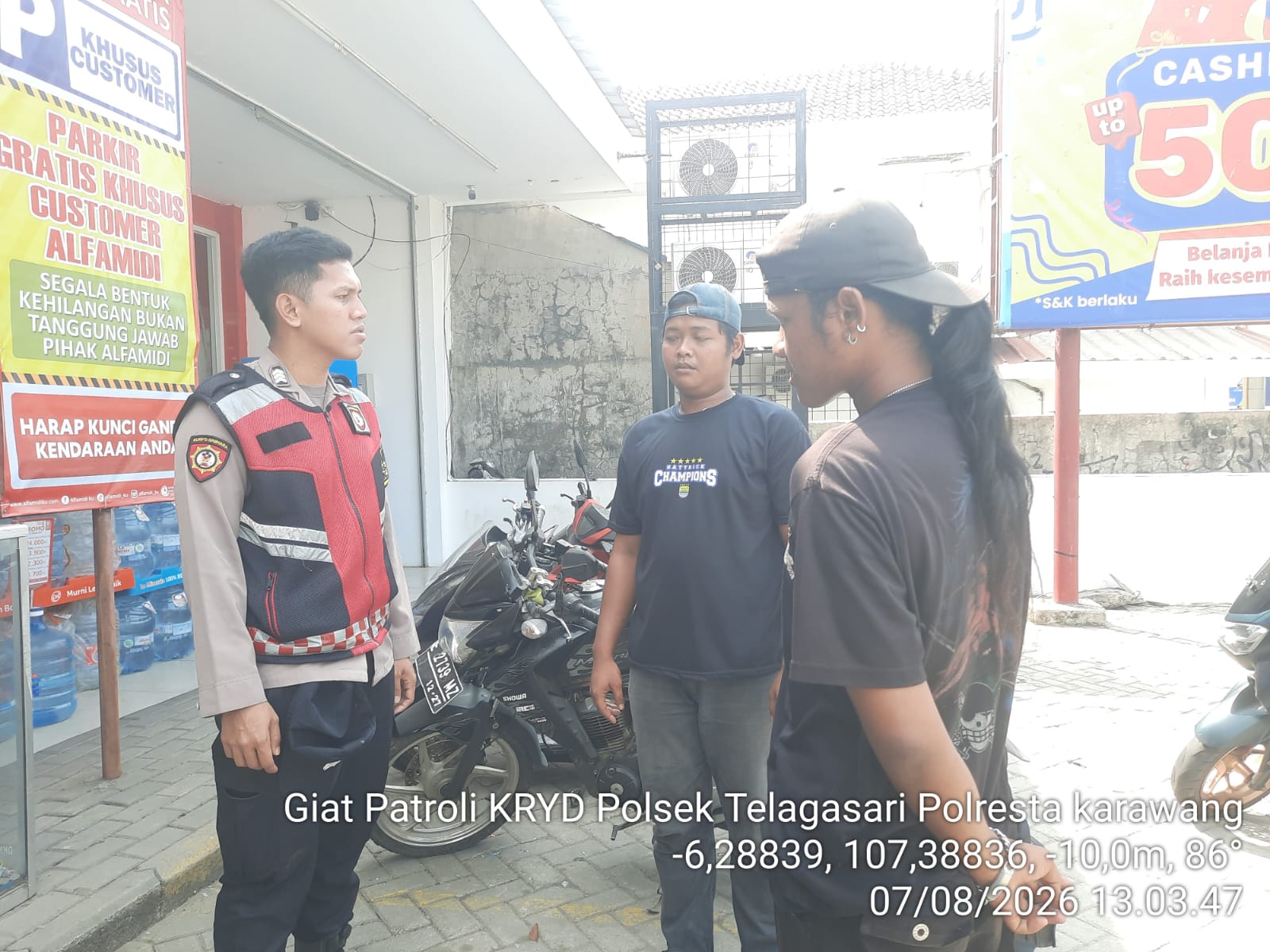 Bhabinkamtibmas Polsek Telagasari Sambangi Warga Binaan dan Sampaikan Himbauan Kamtibmas