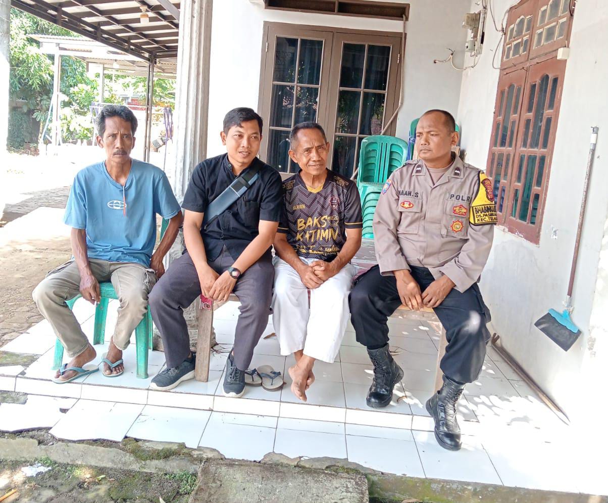 Bhabinkamtibmas Polsek Telagasari Sampaikan Himbauan Kamtibmas Kepada Masyarakat