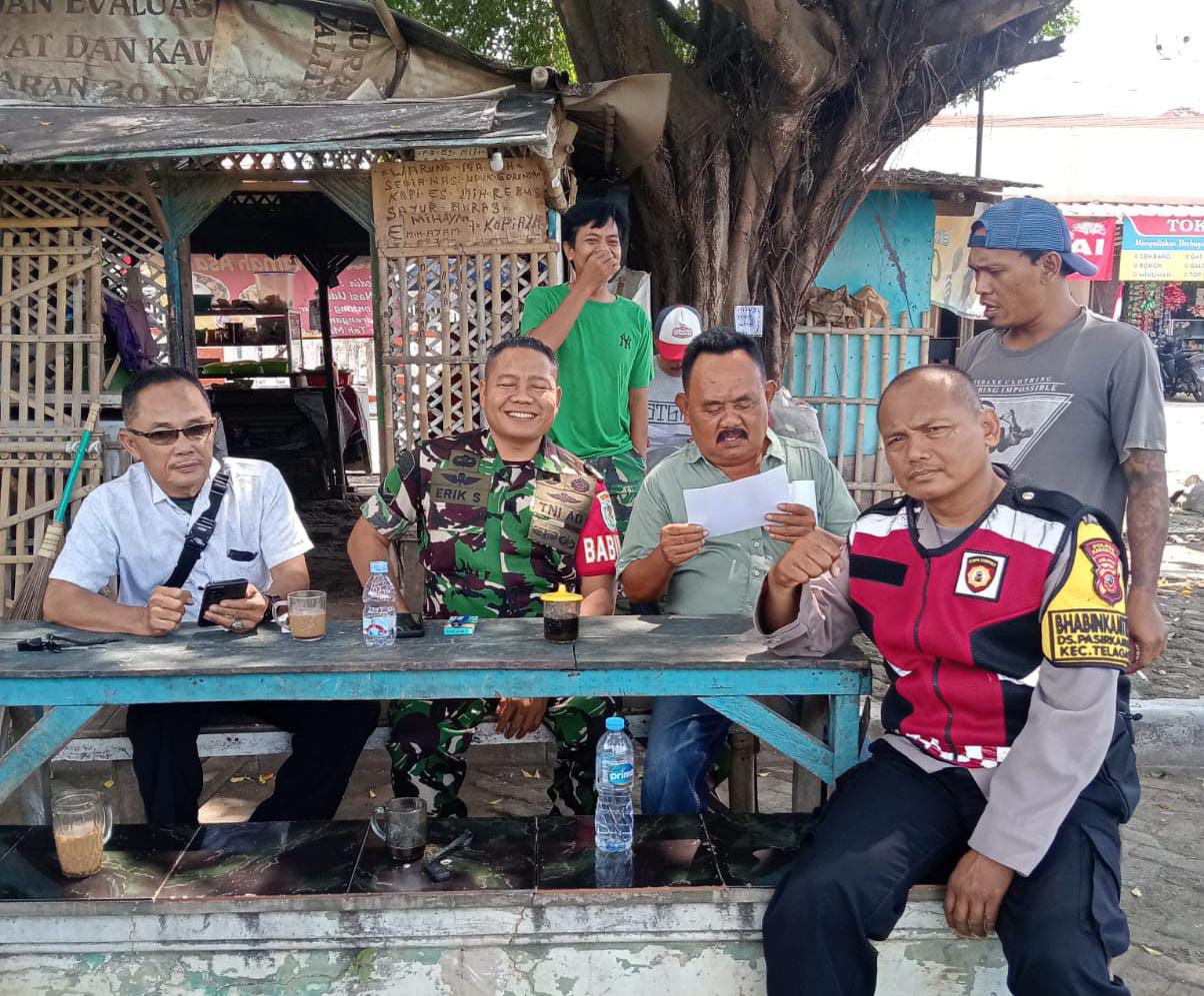 Bhabinkamtibmas Polsek Telagasari Laksanakan Sambang, Cegah Kenakalan Remaja