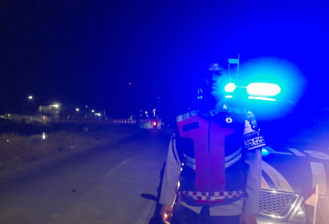 Polsek Telagasari Susuri Wilayah Rawan, Cegah C3 di Malam Hari