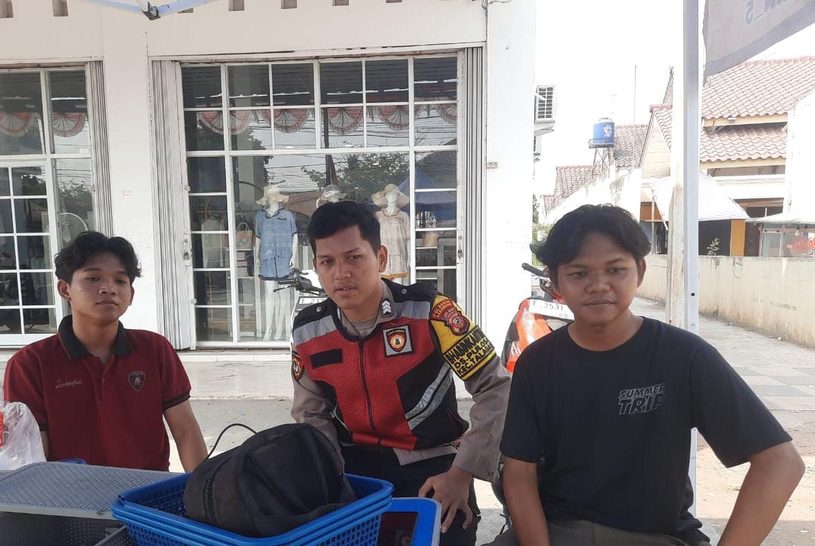 Bhabinkamtibmas Polsek Telagasari Lakukan Penyuluhan Terkait Pencegahan Kenakalan Remaja