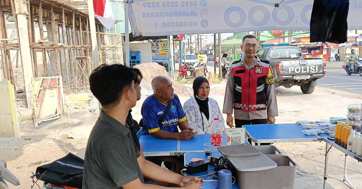 Bhabinkamtibmas Polsek Telagasari Himbau Warga Tetap Waspada Potensi TPPO