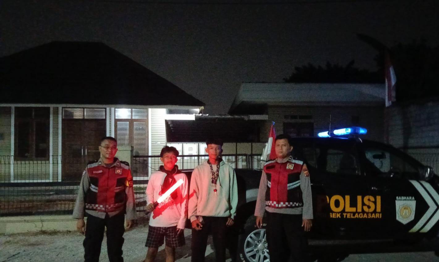 Gelar Patroli KRYD, Polsek Telagasari Sigap Cegah C3