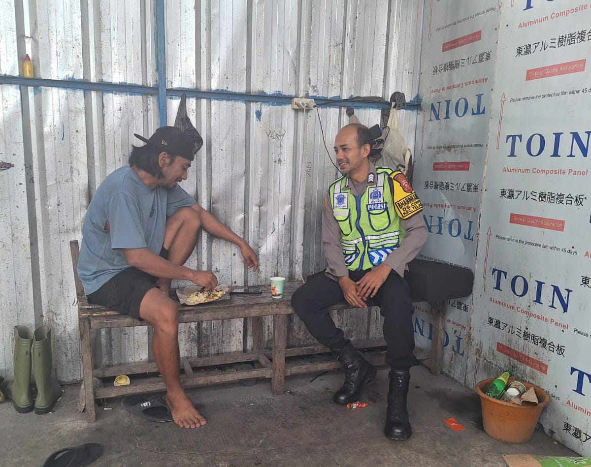 Cegah Kenakalan Remaja, Bhabinkamtibmas Polsek Telagasari Lakukan Penyuluhan