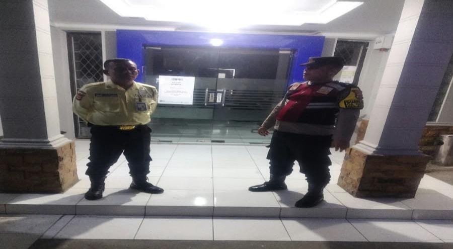 Kunjungi BRI Gempol Patroli Prekat Polsek Banyusari di Malam Hari