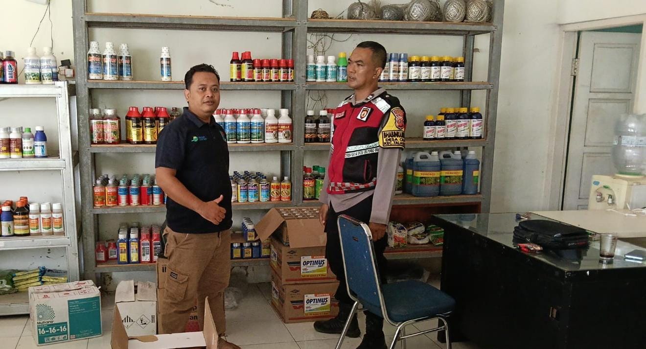 Bhabinkamtibmas Polsek Telagasari Sambangi Warga Binaan Untuk Sebar Layanan Pengaduan Gukamtibmas